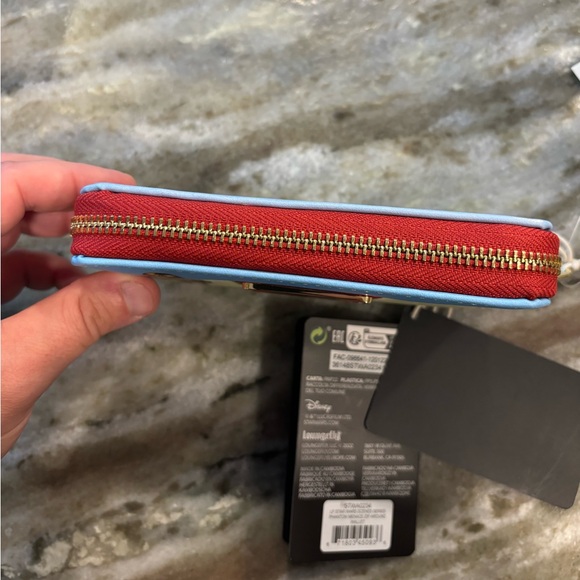 NWT! Star Wars Loungefly wallet - Star Wars Phantom Menace scene - Picture 4 of 7